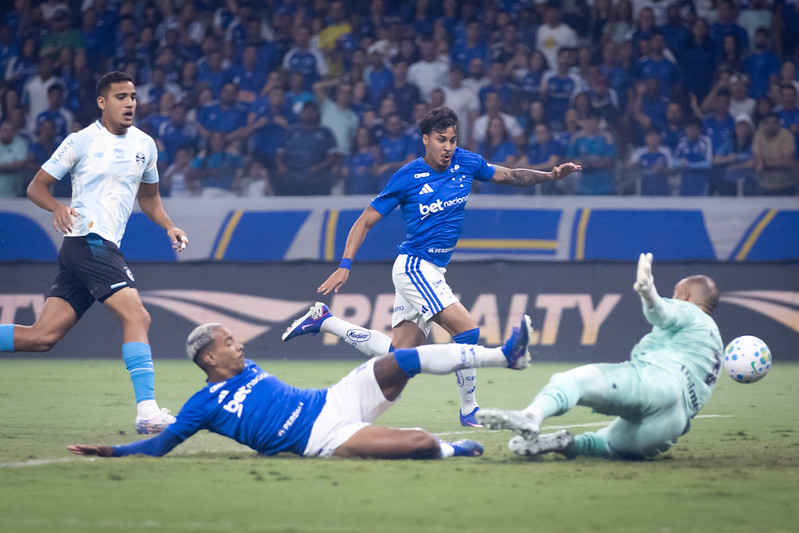 Kaio Jorge é artilheiro do Cruzeiro em 2026.